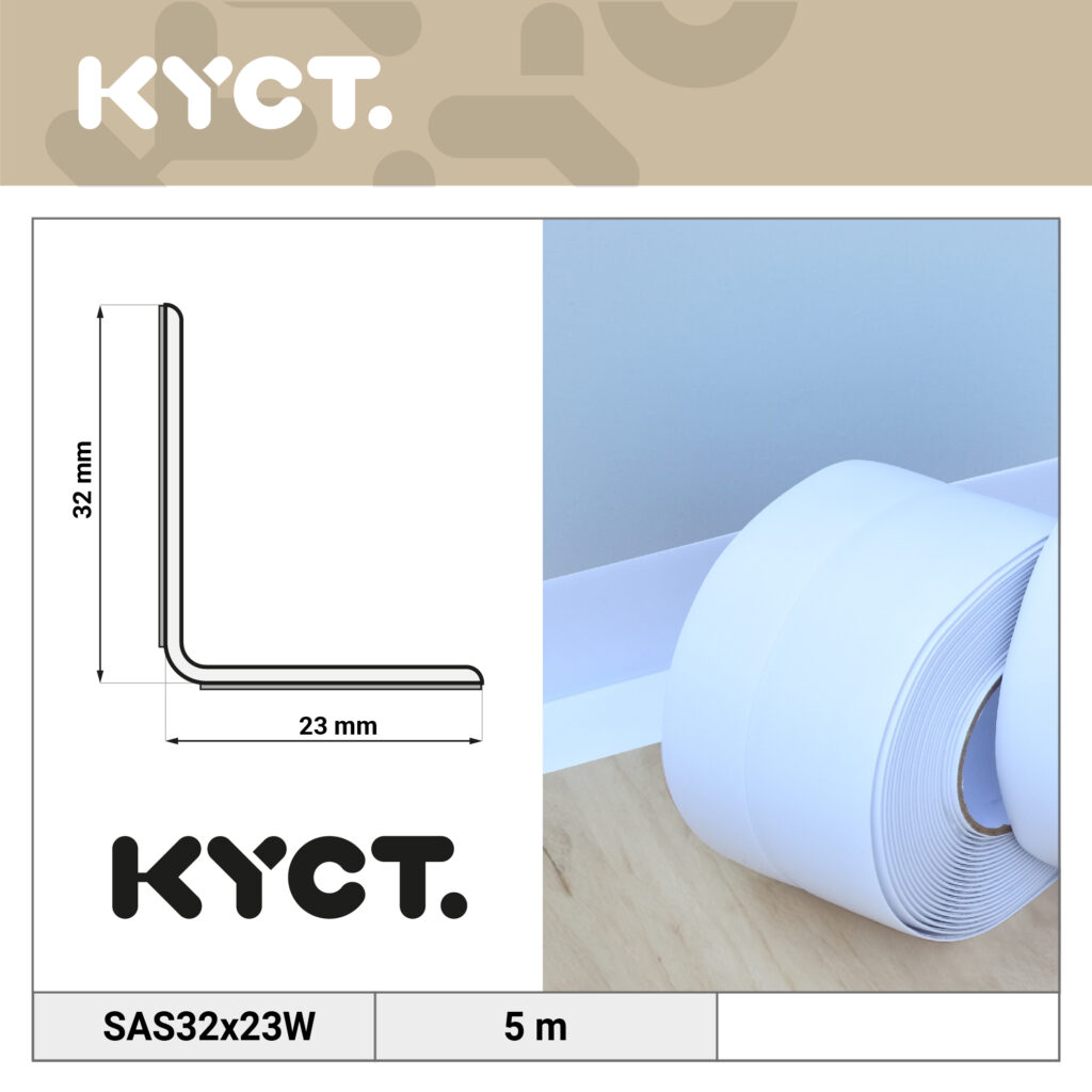 Weichsockelleiste Sockelleiste PVC Knickleiste Abschlussleisten Leisten Arbeitsplatte Küchensockel Abdichtungsprofil