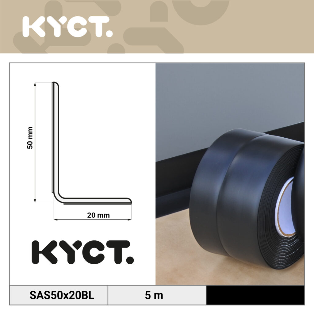 Weichsockelleiste Sockelleiste PVC Knickleiste Abschlussleisten Leisten Arbeitsplatte Küchensockel Abdichtungsprofil