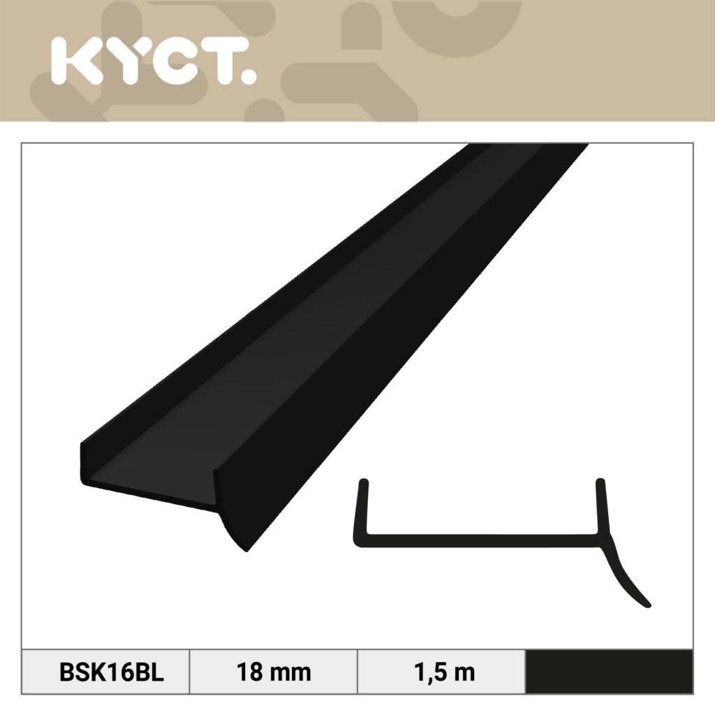 Weichsockelleiste Sockelleiste PVC Knickleiste Abschlussleisten Leisten Arbeitsplatte Küchensockel Abdichtungsprofil